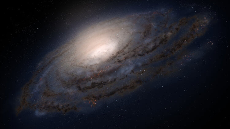 Neden Galaksimiz Spiral Şeklinde? 