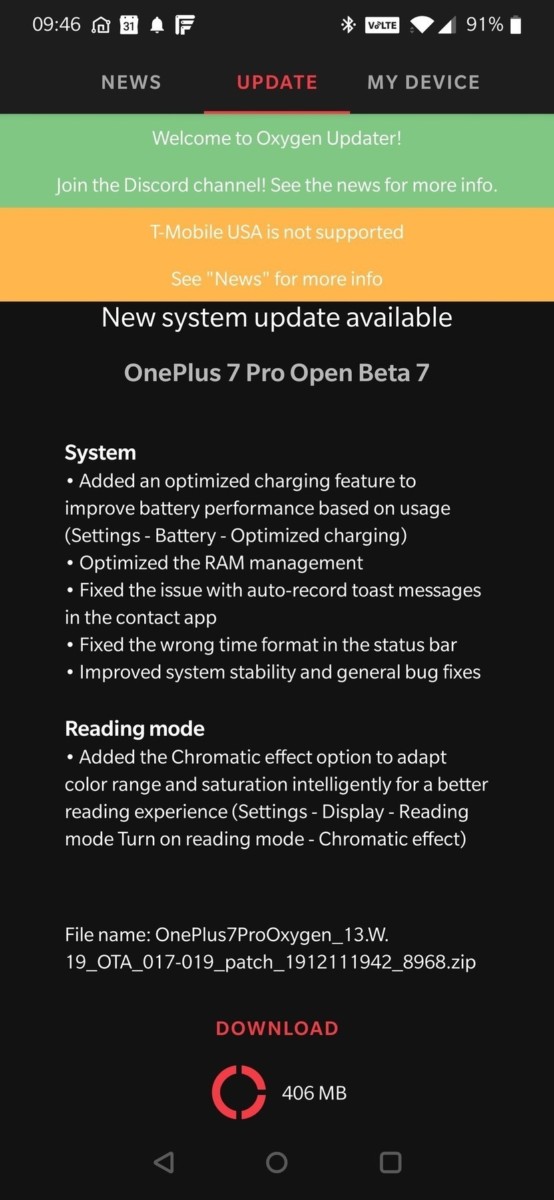 OnePlus 7 ve 7 Pro İçin OxygenOS 7 Beta Sürümü Yayınlanmaya Başladı! 