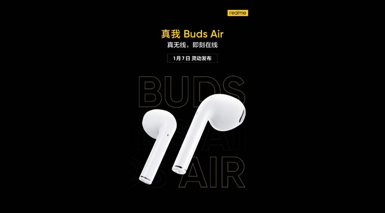Realme Buds Air 7 Ocak'ta Geliyor!  