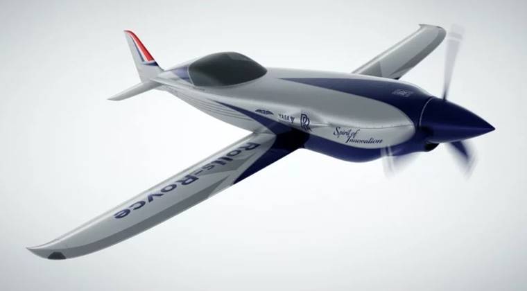 Roll-Royce, Yüksek Hızlı Elektrikli Uçak Modelini Tanıttı: ACCEL  