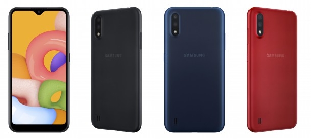 Samsung Galaxy A01 Sessizce Tanıtıldı! 