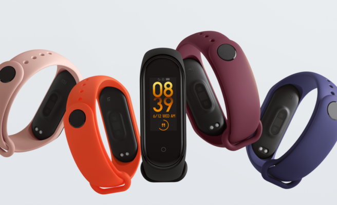 Как упакован mi band 4