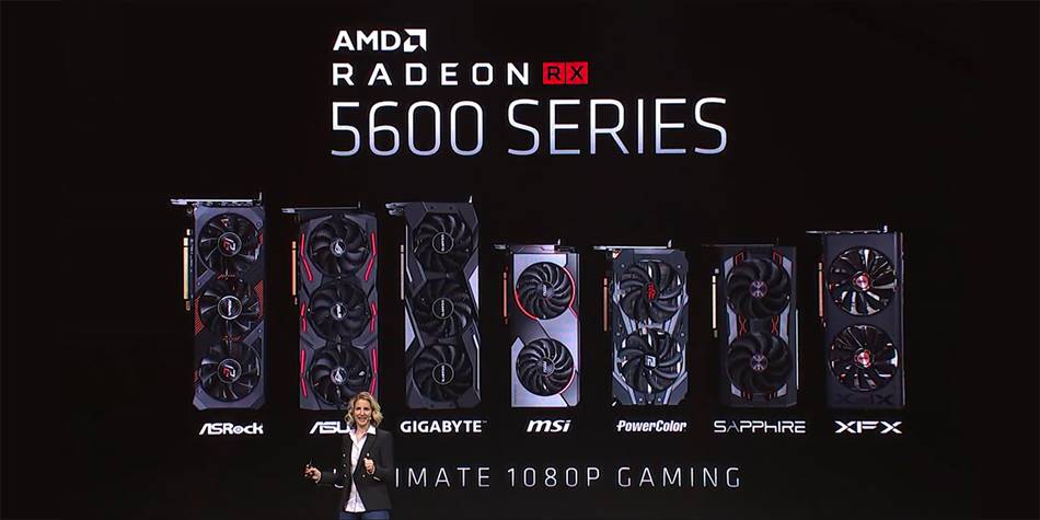 AMD, Radeon RX 5600 Serisi Ekran Kartlarını Duyurdu  