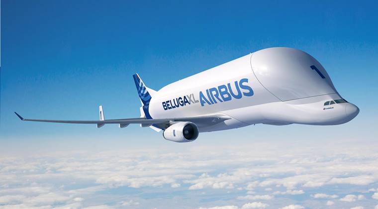 Cargo Airbus Beluga XL ilk Seferini Yaptı 