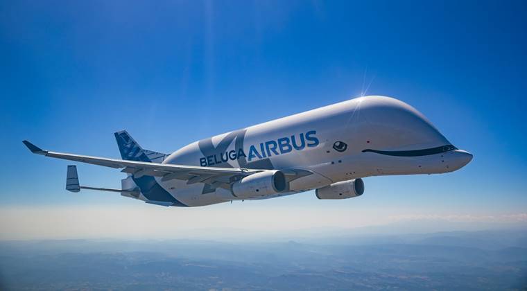 Cargo Airbus Beluga XL ilk Seferini Yaptı  
