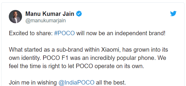 Poco Artık Resmen Bağımsız Bir Xiaomi Markası! 