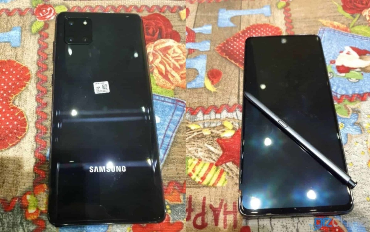 Samsung Galaxy Note 10 Lite Çalışır Halde Görüntülendi! 