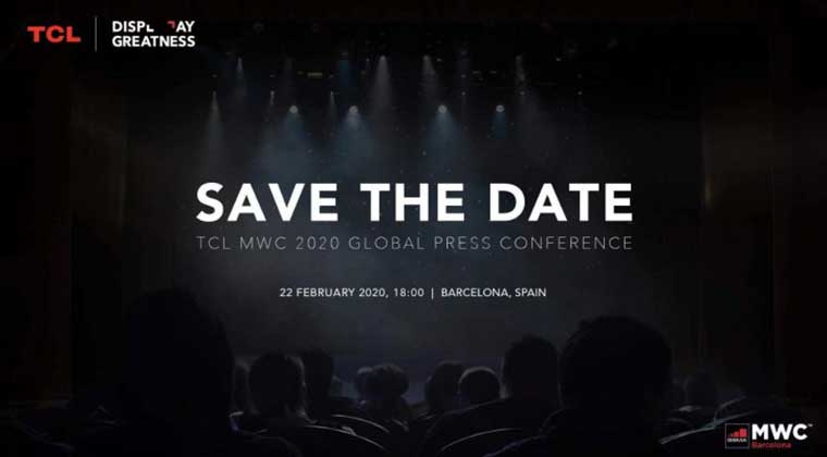 TCL Mobil Dünya Konferansını 22 Şubat Tarihinde MWC 2020'de Düzenleyecek  
