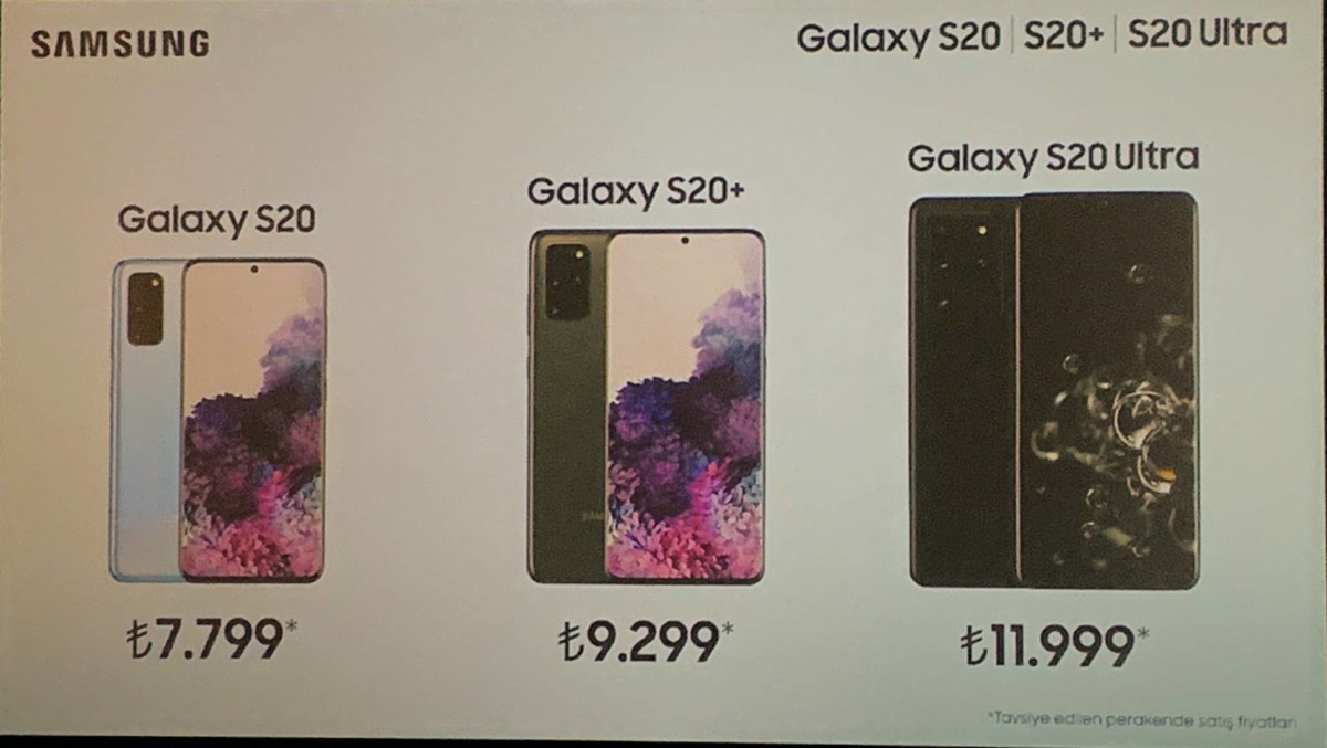 Samsung Galaxy S20 Serisinin Türkiye Fiyatı Belli Oldu! 