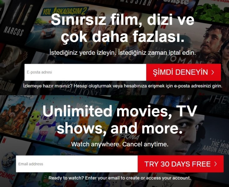 Netflix Türkiye'de Ücretsiz Deneme Sürümü Kaldırıldı! 