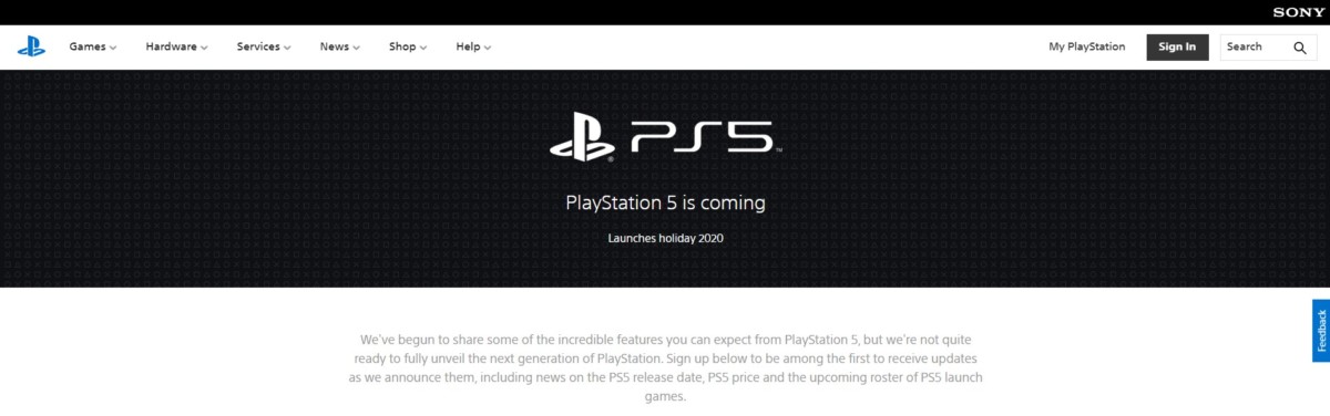 PlayStation 5 Resmi Sitesi Açıldı!  