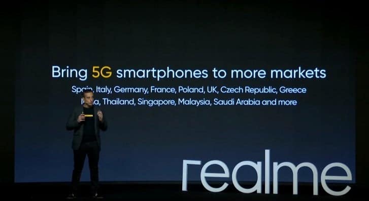 Realme, 2020'de 5 Tane Daha 5G Akıllı Telefon Sunmayı Planlıyor  