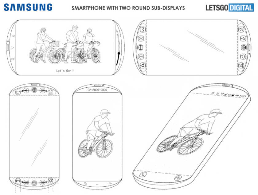 Samsung, Oval Ekranlı İlk Akıllı Telefon Patentini Aldı!  