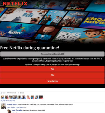 Netflix Dolandırıcılığına Dikkat!  