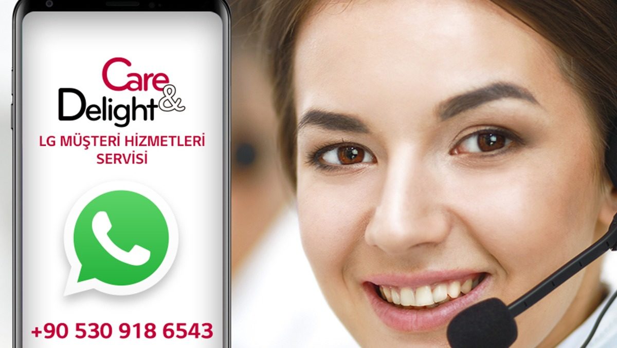 LG WhatsApp'tan Müşteri Desteği Verecek  