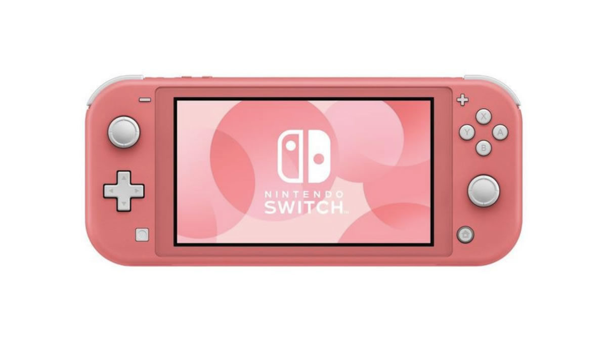 Mercan Rengiyle Nintendo Switch Lite Ön Siparişe Hazır!  