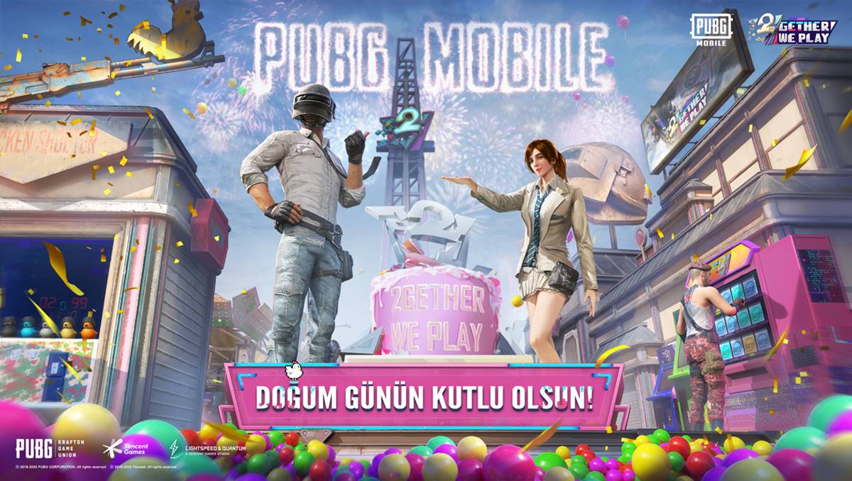 PUBG Mobile, Oyuncular ile Birlikte 2. Yaşını Kutluyor! 