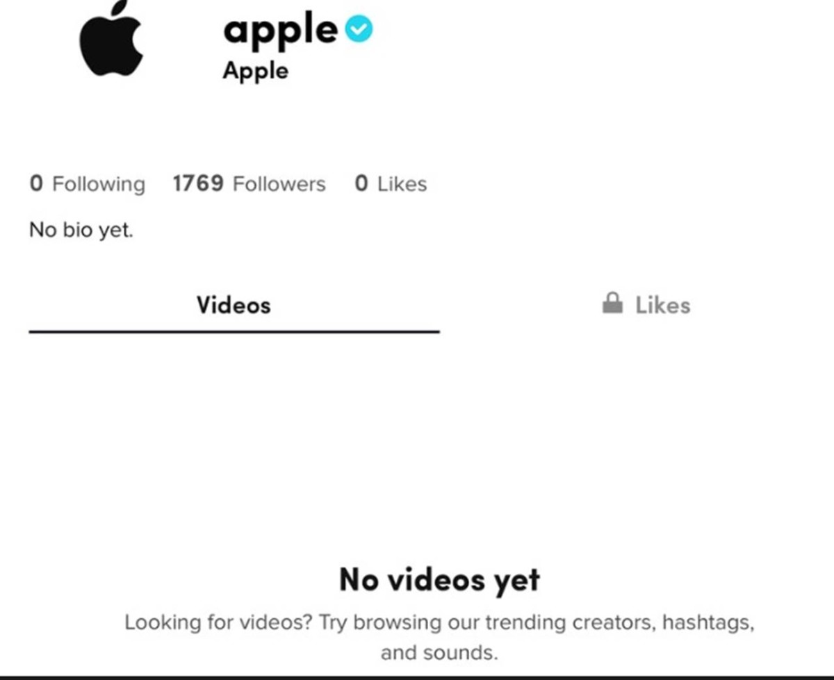 Bir Apple Eksikti! Apple Artık Resmi Bir TikTok Hesabına Sahip 