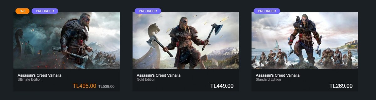 Assassin’s Creed: Valhalla Ön Siparişe Açıldı! İşte Assassin’s Creed: Valhalla Fiyatı  
