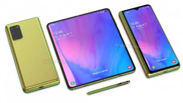 galaxy fold 2 120hz