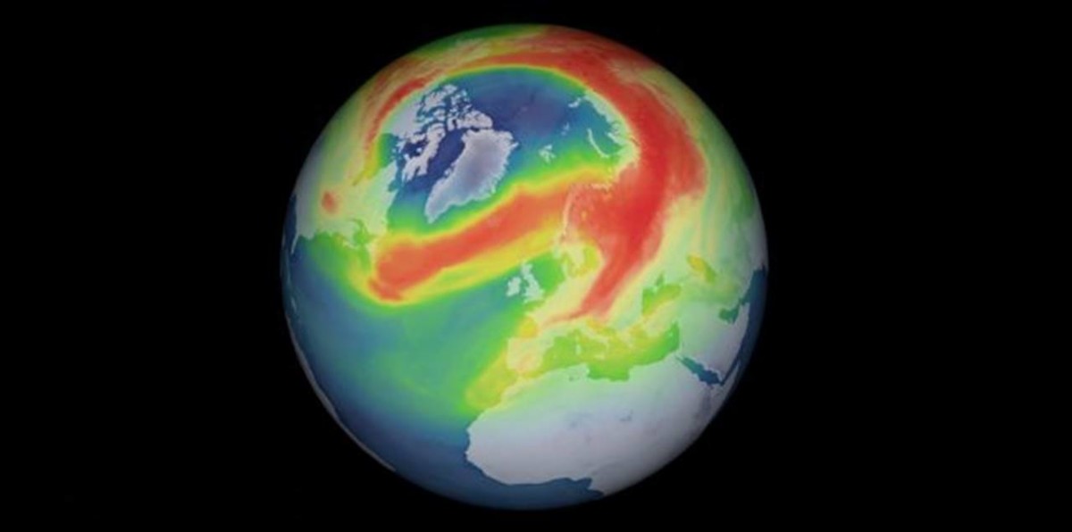 Kuzey Kutbu Üzerinde Grönland Büyüklüğünün Üç Katı Ozon Deliği Açılıyor 