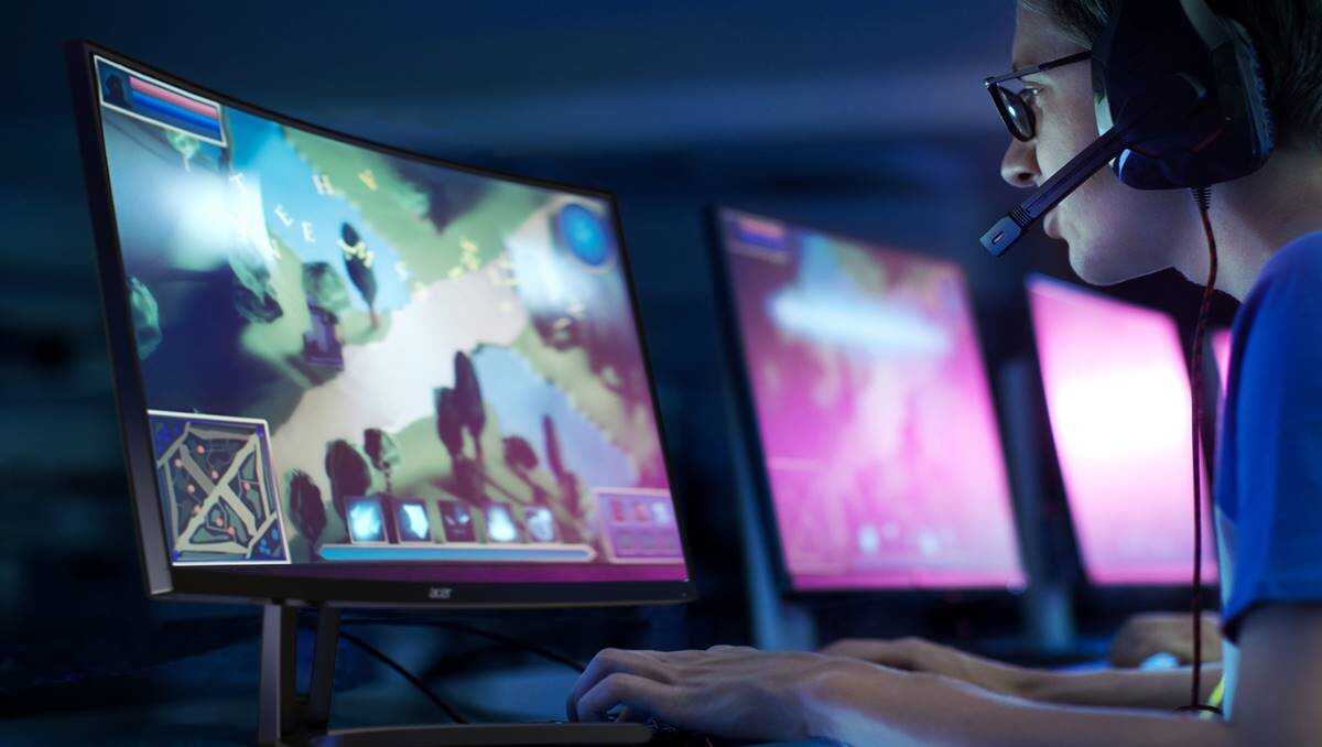 Acer'dan Dikkat Çeken Kavisli Tasarıma Sahip Monitörler  