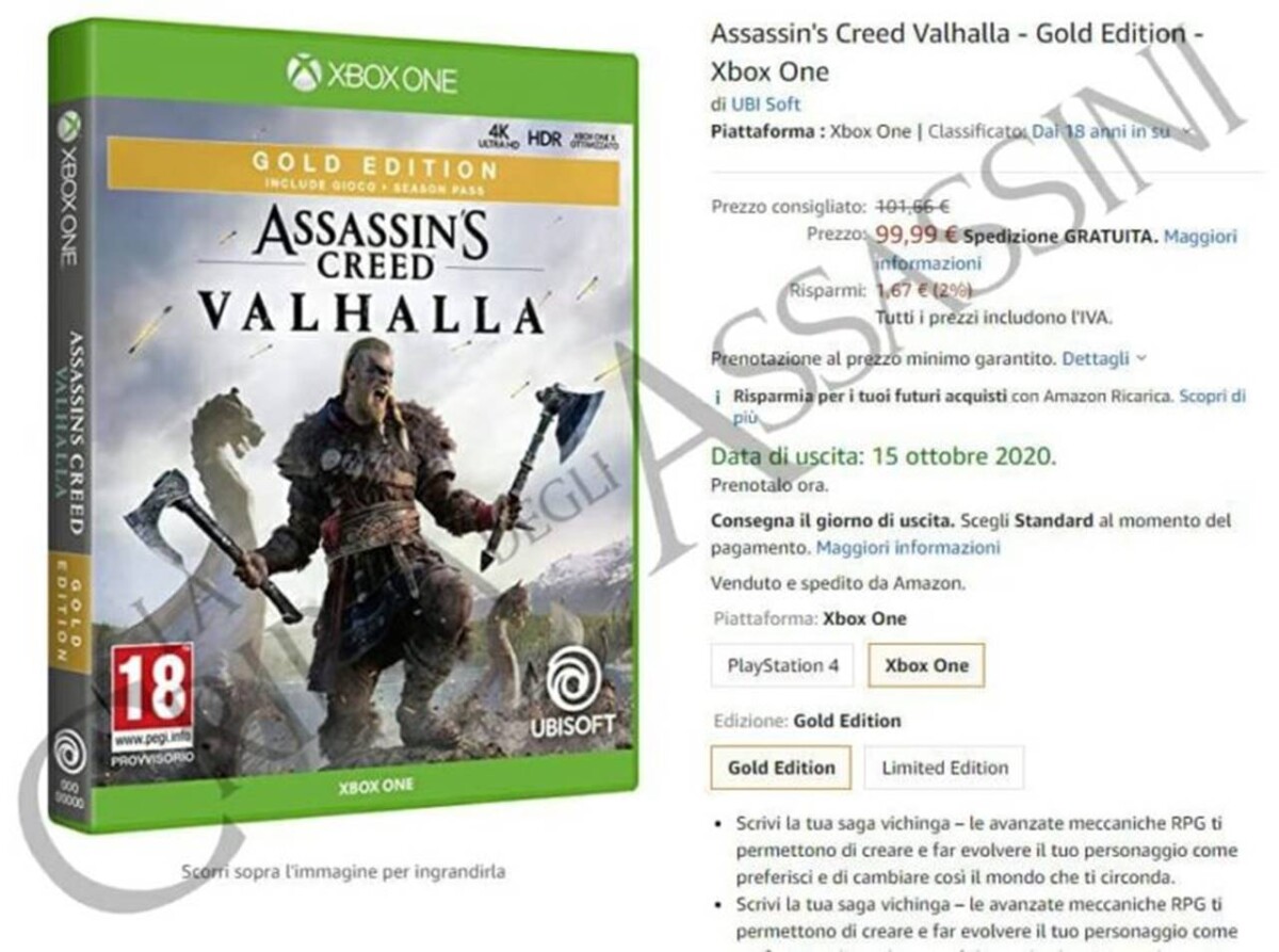 Assassin's Creed Valhalla Çıkış Tarihi Ortaya Çıktı  