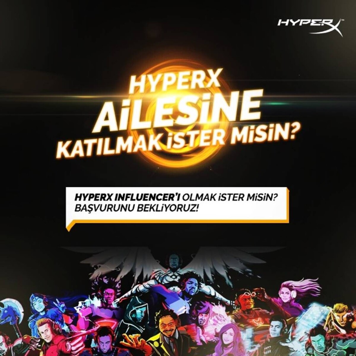 HyperX Türkiye, Yetiştirmek İçin Yeni Yayıncılarını Arıyor! (Nasıl Başvuru Yapılır?)  
