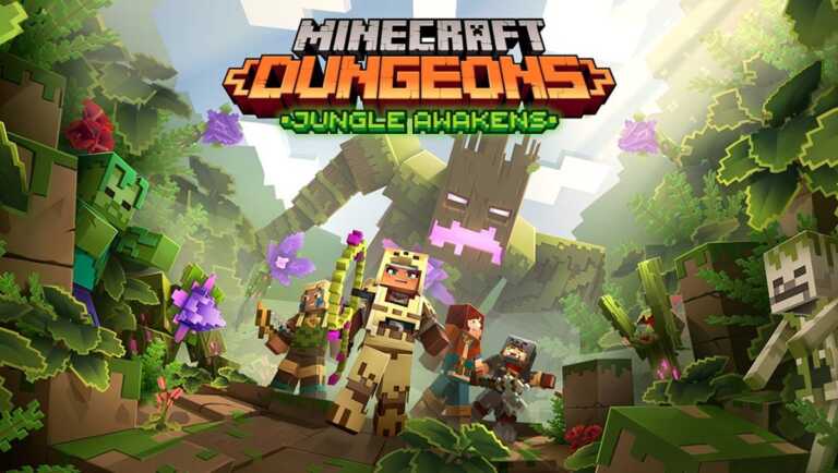 Minecraft Dungeons'ın Büyük DLC'si Jungle Awakens Temmuz