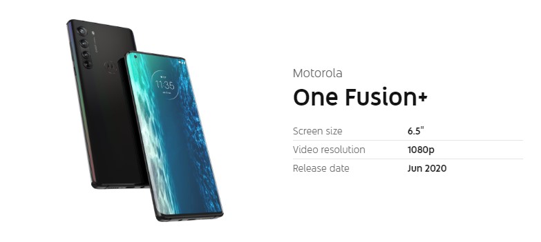 Motorola One Fusion+ Özellikleri Ortaya Çıktı!  