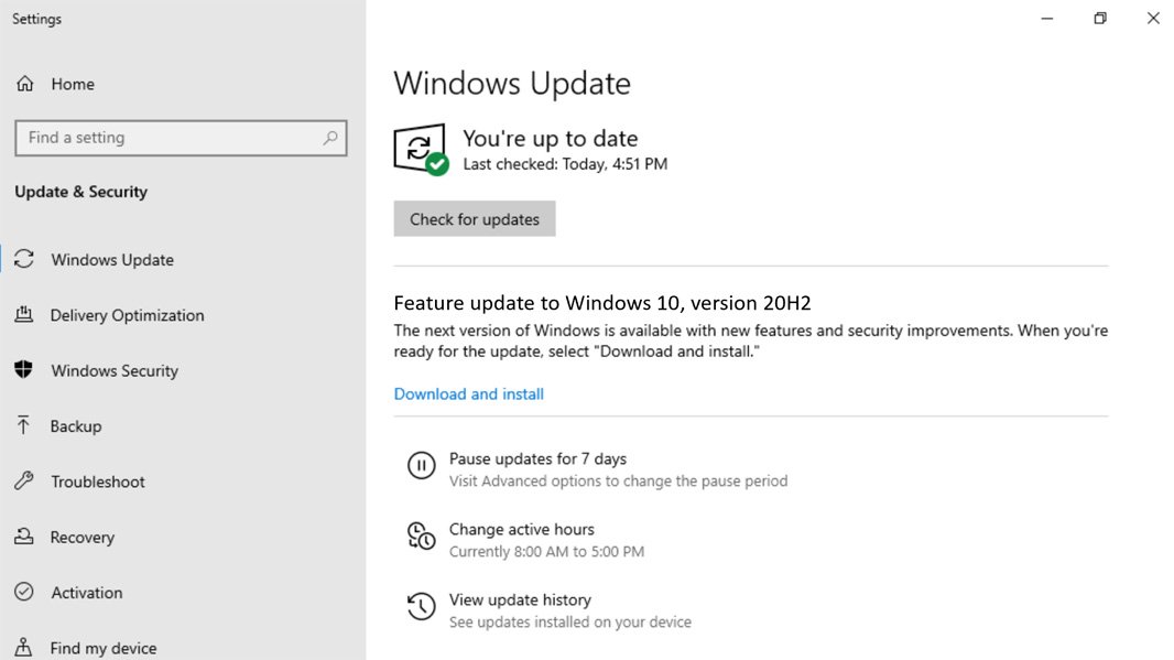 Microsoft, Windows 10 20H2 Sürümünü Duyurdu  