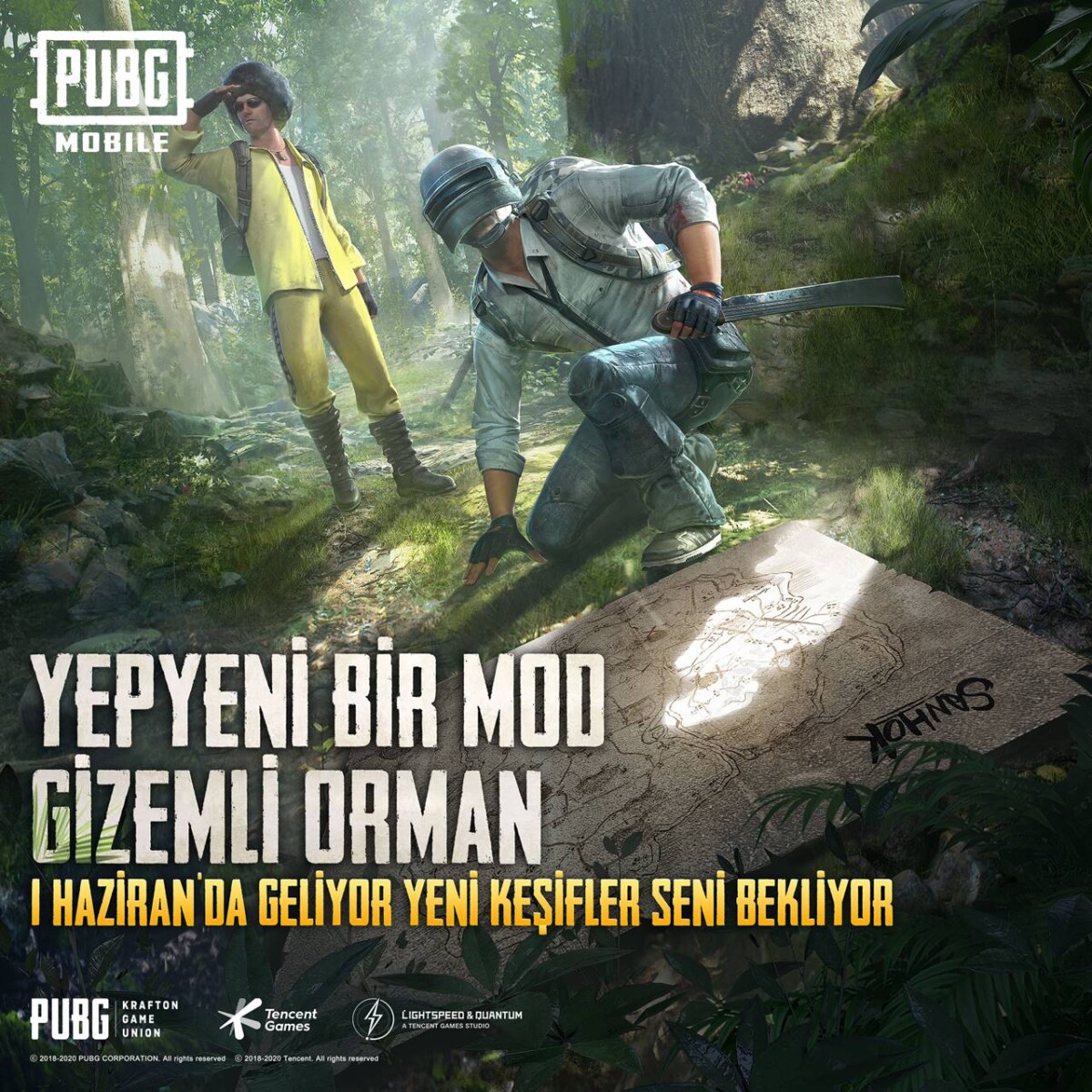 PUBG Mobile İçin Yeni "Gizemli Orman" Güncellemesi  