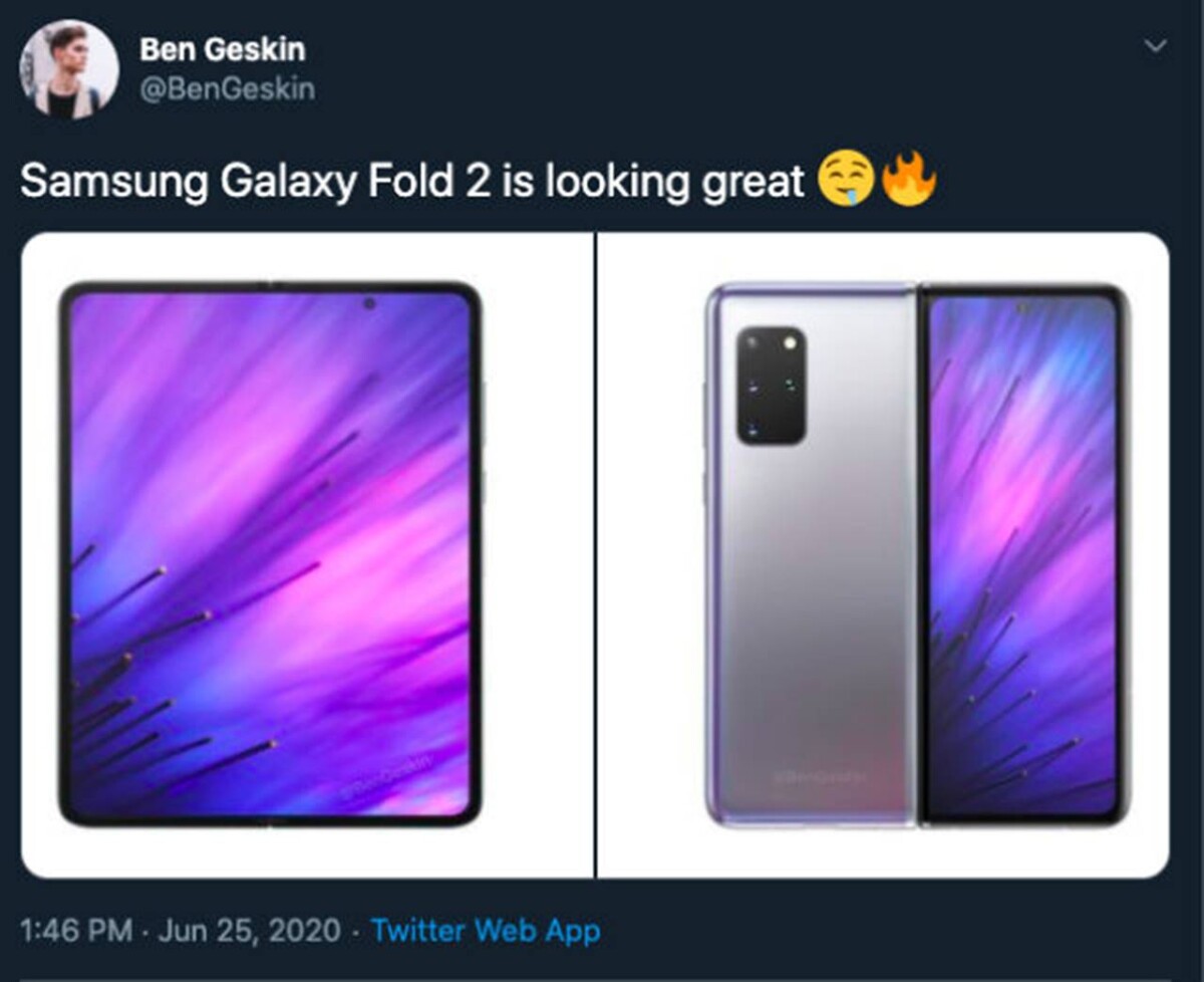 Samsung Galaxy Fold 2 Tasarımı Netleşti  