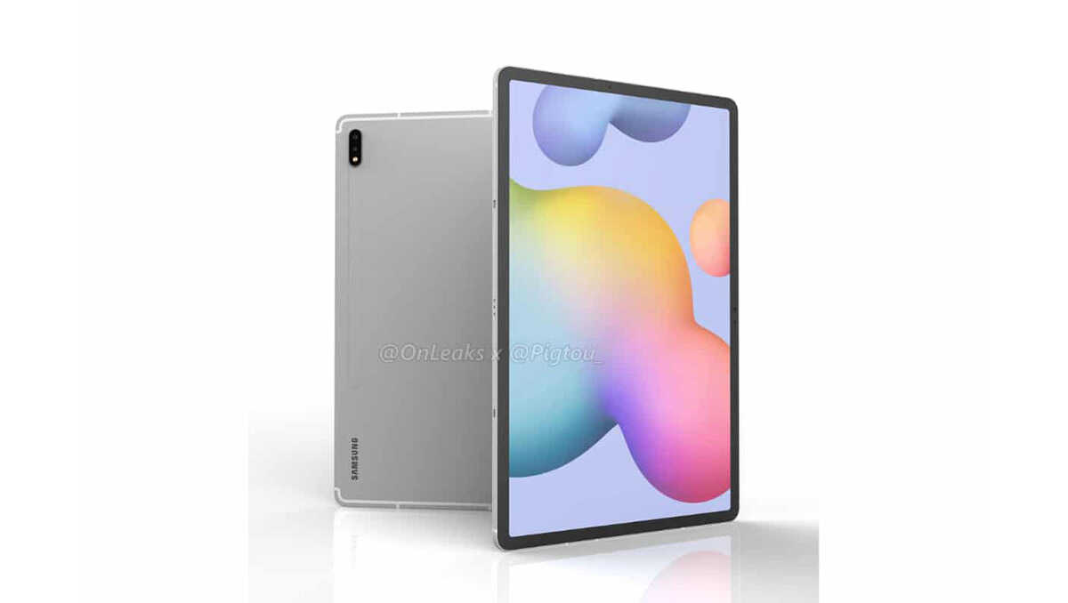 Samsung Galaxy Tab S7+ Tasarımını Ortaya Koyan Bir Video Yayınlandı  