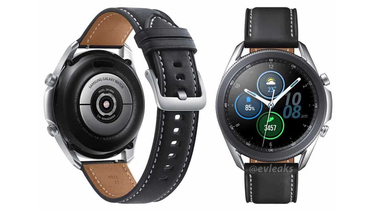 Samsung Galaxy Watch 3'ün Tasarımını Ortaya Koyan Görselleri Sızdırıldı  