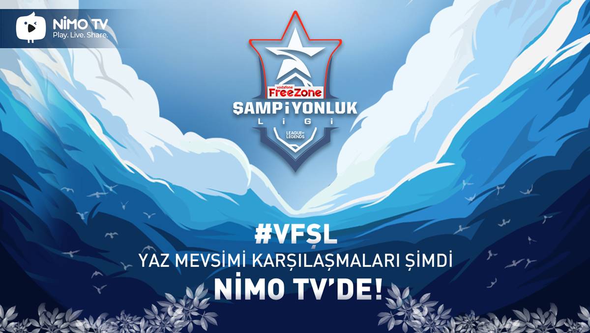 League of Legends Vodafone Freezone Şampiyonluk Ligi Nimo TV’de! 