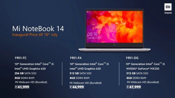 Xiaomi, Yeni Mi Notebook 14 Serisini Tanıttı: İşte Özellikleri ve Fiyatı  