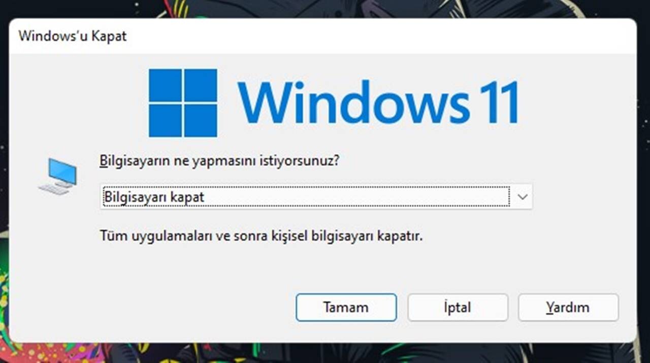 Bilgisayar Kapatma Kısayolu Nasıl Oluşturulur? (Windows 11 / 10)  