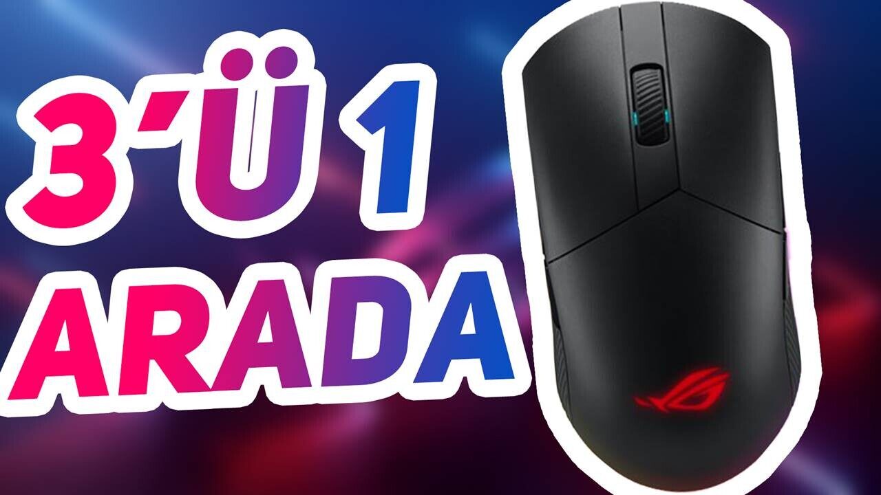 3'ü 1 Arada Oyuncu Faresi: ASUS ROG Pugio II İnceleme  