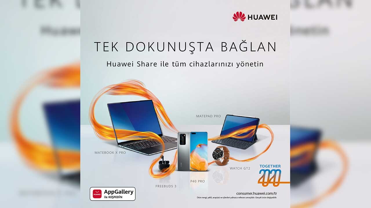 Huawei Share İle Tüm Cihazlarınızı Birbirine Bağlayın 