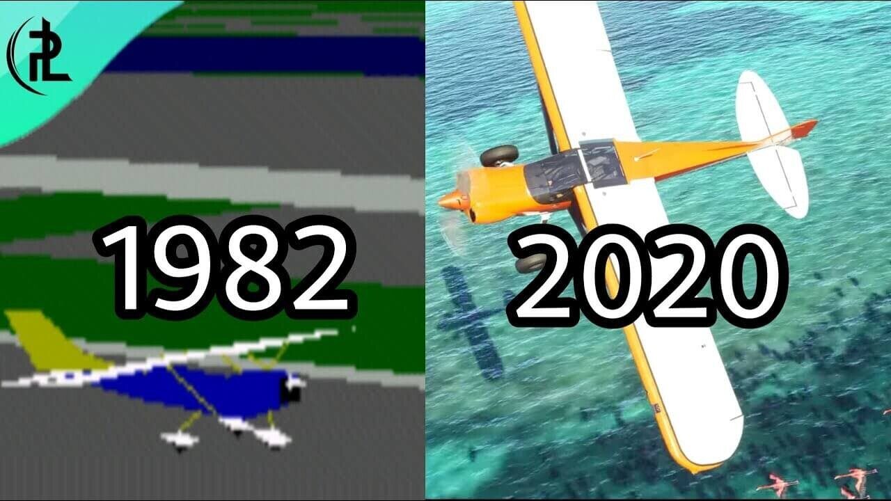 Microsoft Flight Simulator'ın 1982 Yılı Sürümü Yapıldı!  