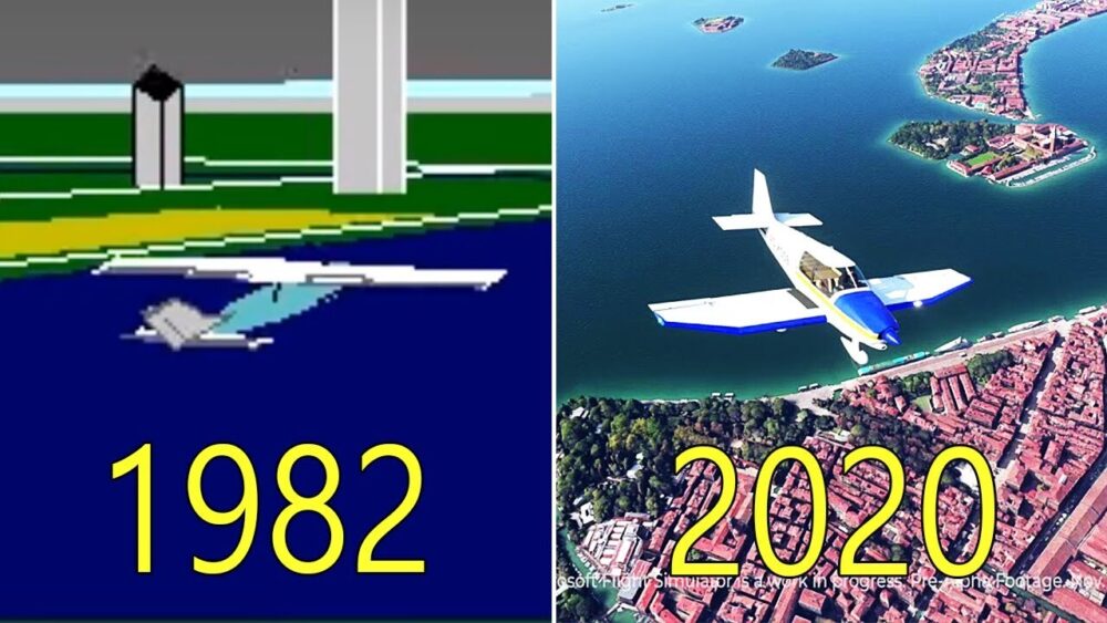 Microsoft Flight Simulator'ın 1982 Yılı Sürümü Yapıldı! 