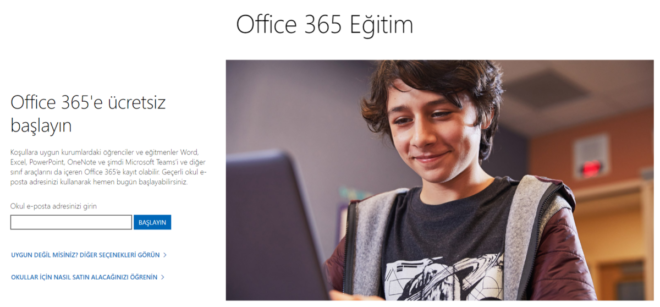 Öğrenciler için Ücretsiz Office 365 Nasıl Alınır?  
