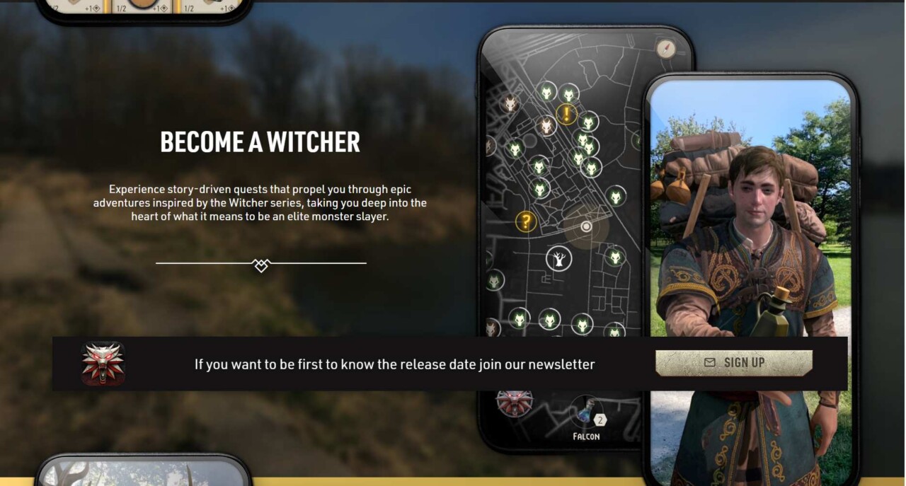 Mobil Artırılmış Gerçeklik Oyunu The Witcher: Monster Slayer Duyuruldu!  