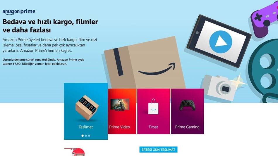 Amazon Prime Türkiye Açıldı: Peki Fiyatlar Nasıl? 