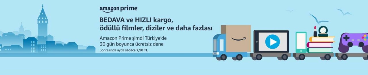 Amazon Prime Türkiye Açıldı: Peki Fiyatlar Nasıl?  