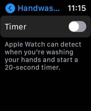 Apple Watch El Yıkama Kontrolcüsü Nasıl Açılır? 