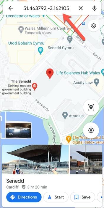 Google Haritalar Kullanarak Enlem ve Boylam Koordinatlarını Bulma 