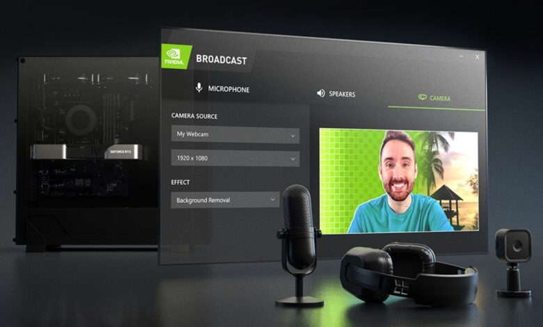 NVIDIA Broadcast Uygulamasını Duyurdu! 