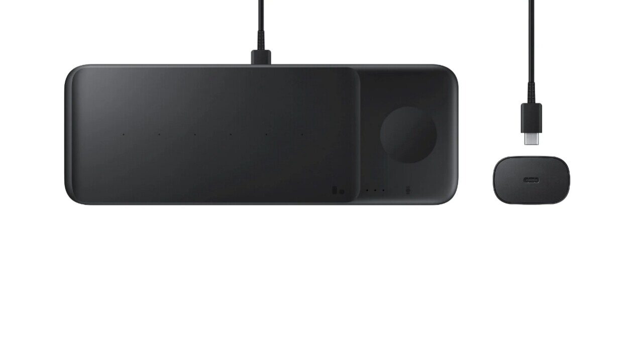 Samsung 3 Cihazı Birden Kablosuz Şarj Eden Trio  Şarj Aletini Tanıttı!  